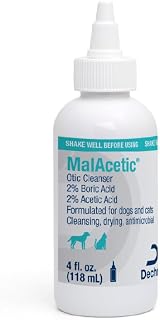 Dechra Malacetic Otic Cleanser for Dogs and Cats, 4 fl oz