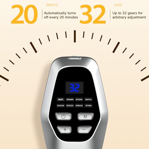 EMS - Masajeador de pies eléctrico, portátil, con mando a distancia, 8 modos y 32 intensidades, masajeador para pies, circulación sanguínea - imagen 6