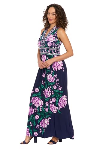 Image of Women's Sleeveless V-Neck Maxi Dress for Women | Casual Dresses for Women