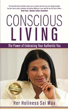Paperback Conscious Living: The Power of Embracing Your Authentic You (B&W) Book
