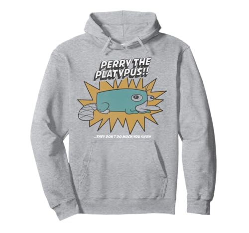Sweat Phineas and Ferb Perry le Platypus aux finitions soignées et textile de qualité