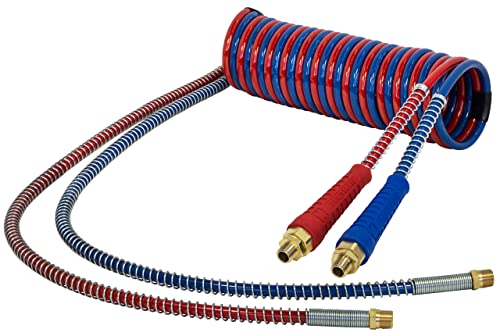 Tectran 20 Ft. MAGNUMFLEX-HD™ Dual-Line Air Brake Hose Coil Set | 48
