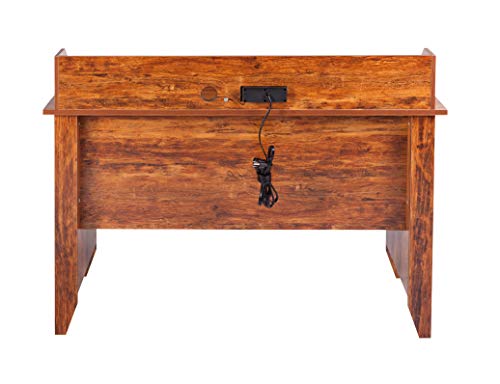 Onespace 50-1617CH Eleanor Executive Desk Wood Grain thumb #4