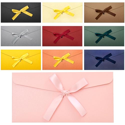 SUPGOD 10 Stücke Retro Kraftpapier Briefumschläge Farbigen...