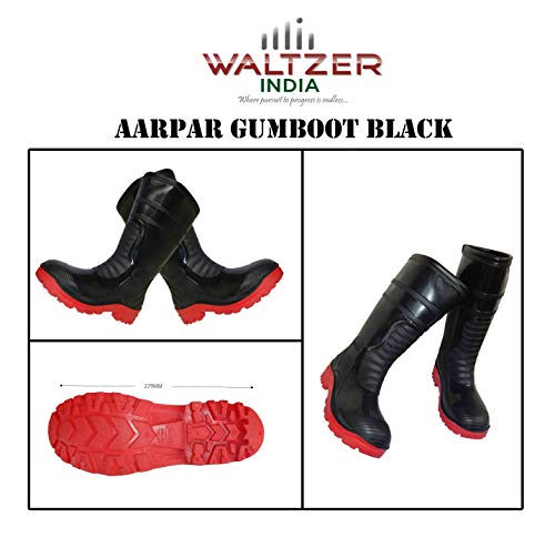 Image of WI Aarpar Safety Gumboot / Boot / Industrial Boot / Long Boot Size- 6 / 7 / 8 / 9 / 10