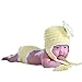 JISEN Newborn Baby Photography Props Sunny Flower Handmade Crochet Knitted Unisex Baby Cap Outfit Photo Props