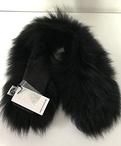 Men Collar for coat parka Real Fur fox2