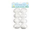 Gem Imports LTD- Huevos de poliestireno | Blanco | 8 Piezas Accesorio, Color (EAS4695)