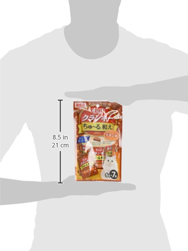 Amazon.co.jp: CIAO (チャオ) クランキーちゅ~る和え チキン味 6g×7袋