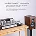YAQIN MS-34D 64W Push-Pull Vacuum Tube Amplifier HiFi Stereo Home Audio EL34 Power Amplification 3 Way AUX Input BT 5.0 Distortion Less Than 1% Premium Audio Performance for Audiophiles
