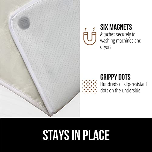 Image of Gorilla Grip Premium Ironing Pad, Magnetic Laundry Pad, 28 x 24 Inch, Heat and Scorch Resistant, Iron Board Mat for Table Top, Washer, Dryer, Durable Pads Great for Travel, Linen