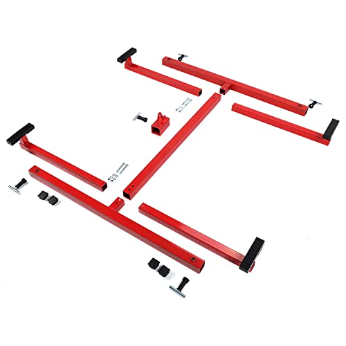 Kuafu Adjustable Truck Box Bed Lift For Pickups Trucks Powder Coated Heavy Duty Steel Red 800Lb #TOP3