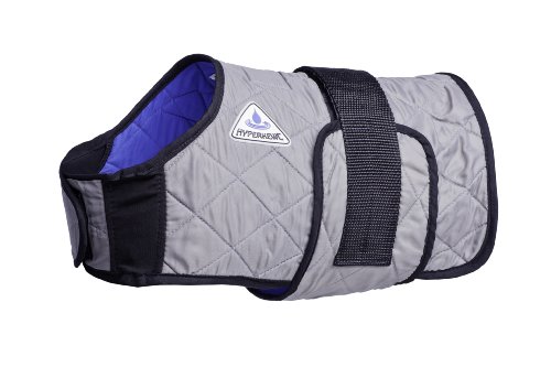 HyperKewl Evaporative Cooling Dog Coat, X-Large, Silver
