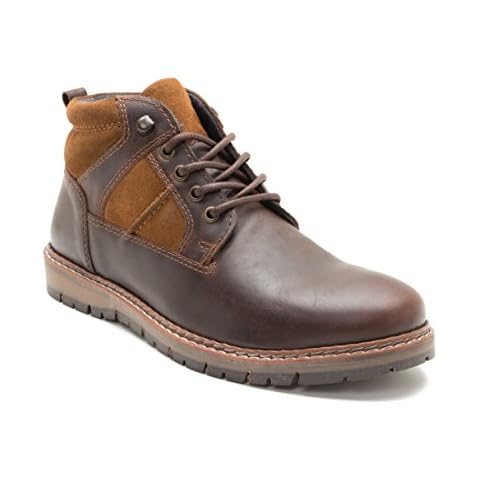 Red Tape Mens Huxley Wood Casual Boot Cover