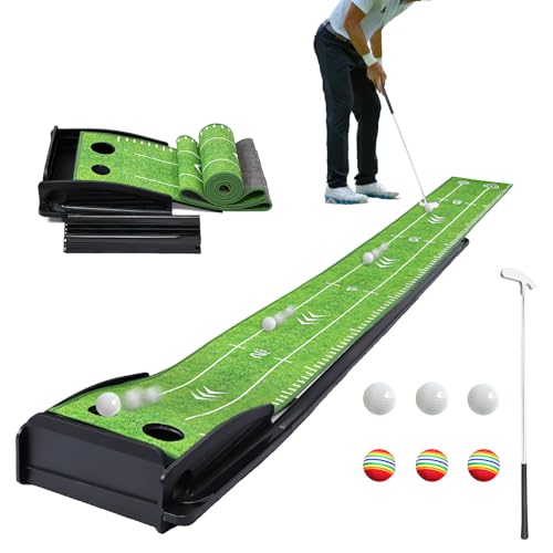 Tapis de golf vert pour ne plus rater vos putts sur le parcours