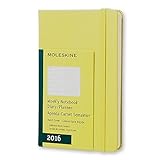 Moleskine 2016 Weekly Notebook, 12M, Pocket, Hay Yellow, Hard Cover (3.5 x 5.5)