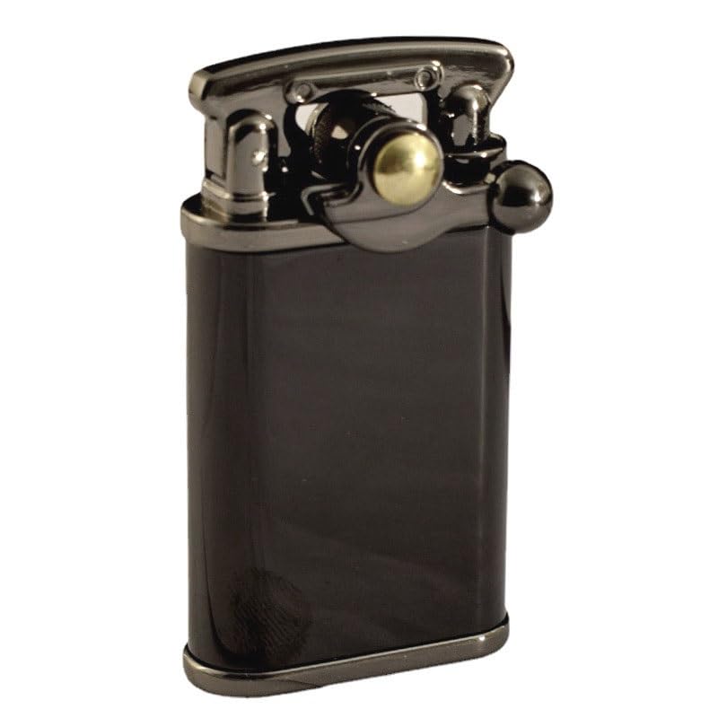 Encendedor Retro de Brazo Palanca Kerosene Metal Clásico Negro