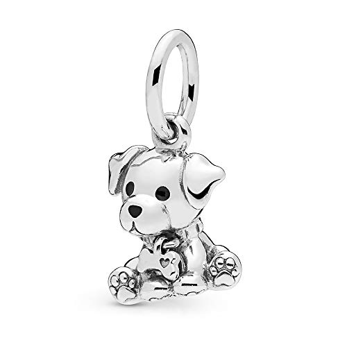 MiniJewelry Dog Labrador Puppy Pet Charm for Bracelets Animals Human's Best Friend Sterling Silver