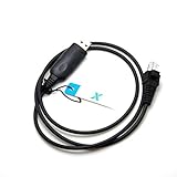 Kymate USB Programming Cable KPG-46U 8PIN for Kenwood TK-D840 TK980 TK-8360 TK-8302 TM-271A TM-281A TKR-750 TKR-850 NX-700 NX-800 TK-7360 TK-7102 TK-8102 NX-5700/5800/5900 RJ45 Mobile Radios