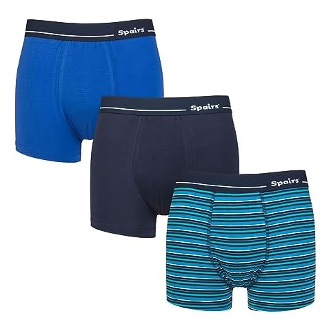 Spairs Men's Bamboo Boxer Shorts, Soft and Breathable Cover