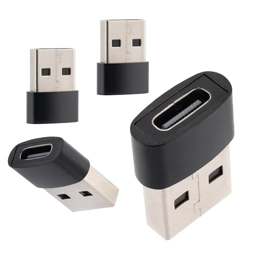 Generico Adattatore USB C USB 2.0 - Connettore Cavo USB C to USB Set da 4 pezzi