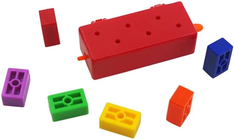 SUMAG Miraculous Brick Rainbow Color Magic Tricks Chosen Multicolored Brick Jump Out Prediction Magic Easy Props Close up Illusions Gimmick