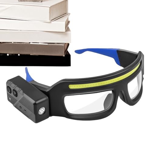 Gerches de seguridad iluminados, gafas de bicicleta | Tipo-C Anti-exposición gafas deportivas WorkSite conducción unisex Running Bike Soldadura Door Sports Fishing Hobbies Jogging Motorcycle