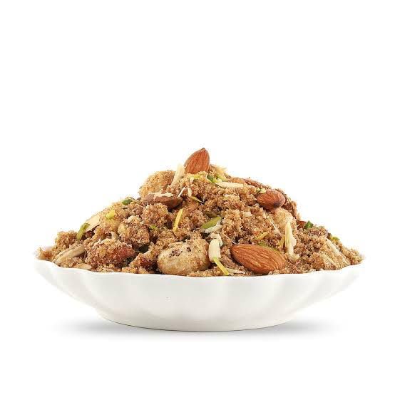 Premium Dry Fruits Panjiri | Homemade Panjiri | Pure & Natural Panjiri | Pure Desi Ghee Punjabi Dry Fruit Panjeeri | Healthy & Nutritious Homemade Panjeeri made with Jaggery (gur) 1 kg