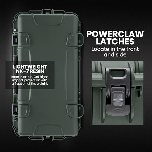 Image of NANUK Hard Case with Foam & Wheels - 30 inch to 55 inch Long, Customizable Foam Insert, IP67 Waterproof & Crushproof, Rugged Construction for Ultimate Protection, Made in Canada