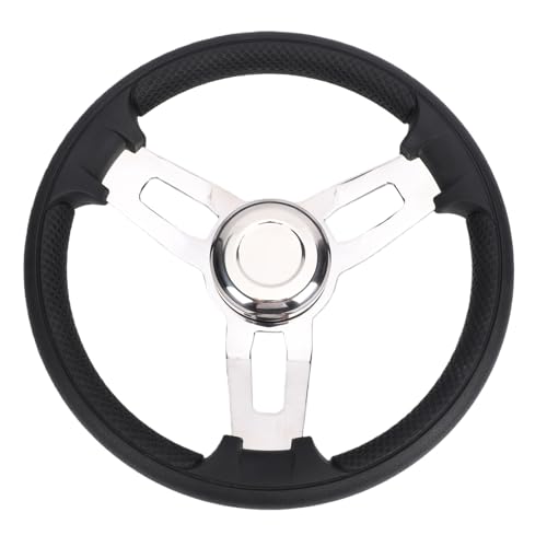 Volant de bateau 13,5 pouces en acier inoxydable et mousse PU marine