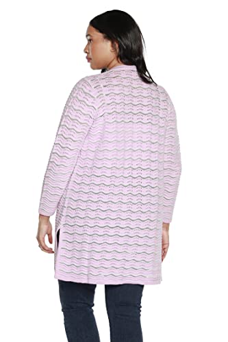 Shadow Striped Cardigan Sweater For Women Plus Size Long Cardigans For Women #TOP5