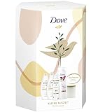 Dove Geschenkset Kleine Auszeit Geschenkbox mit Pflegeduschen, Deodorant, Duftkerze und Bodylotion (250 ml + 150 ml + 400 ml) 1 Stück