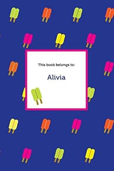Paperback Etchbooks Alivia, Popsicle, Blank Book