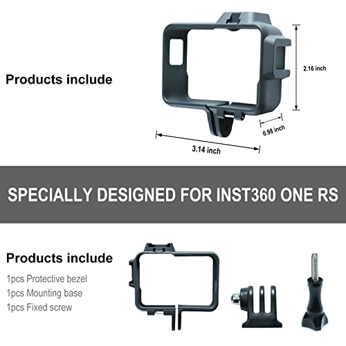 Funda protectora antichoque y soporte de montaje para Insta360 ONE RS 6