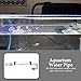 YARNOW Aquarium Water Inlet Kit, with Suction Cups, Durable Abs, Ideal for Fish Tank Maintenance