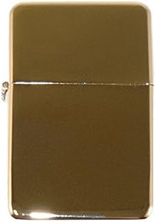 notts laser Star Petrol Windproof Lighter - Gold - In Presentation Tin