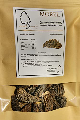 Colmenillas Premium Secadas al Sol (Sin Tallos) - Cosechadas a Mano - 30g