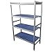 Etagere pour Stockage Réfrigéré en Duralumin (inoxydable) · 4 tablettes et pieds réglables · Spécialement conçu pour une utilisation à des températures extrêmes · Idéal pour le stockage professionne