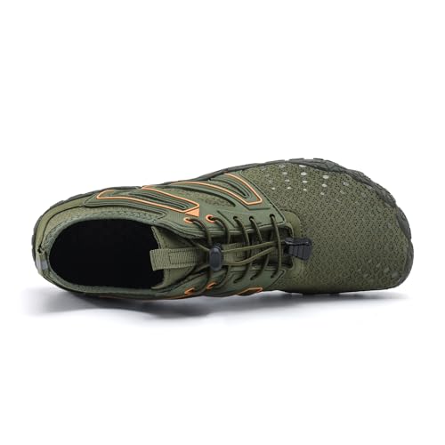 Image of Hiking Barefoot Shoes for Women Men Breathable & Non-Slip Athletic Barefoot Wide Toe Water Shoes Lightweight Perfect for Walking,Running,and Swimming