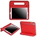 HDE iPad Mini Kids Case Shockproof Handle Stand Cover for Apple iPad Mini 2/3 Retina (Red)
