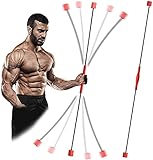 Fitness Schwingstab Pilates Yoga Stange Tremor Bar vibrierende Fitness-Stange Elastische...