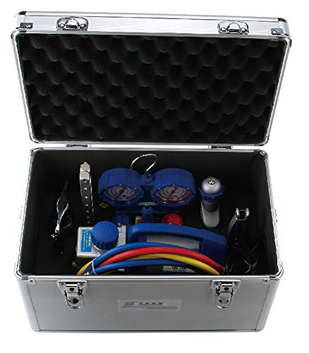 Toolbox Set AB-3; mit Vakuumpumpe, Monteurhilfe (R32, R410A, R407C, R134A), Bördelwerkzeug, Rohrschneider uvm
