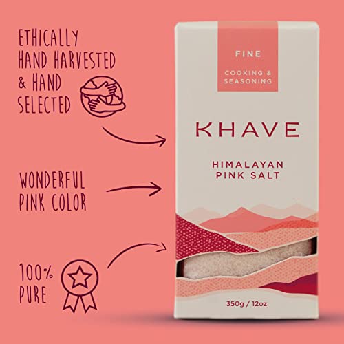 KHAVE Sal Rosa del Himalaya Fina 12.4 Ounce miniatura 6