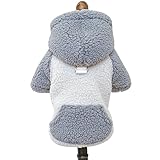 Lammkaschmir-Mantel, Fleece-Weste, Kaltwetterjacken für kleine, mittelgroße Haustiere.