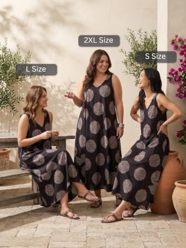 Image of Leriya Fashion Dress for Women | Western One Piece Dress for Women Short & Long | Sleeveless Casual Summer Dresses for Beach & Stylish Party Outifits Knee-Length