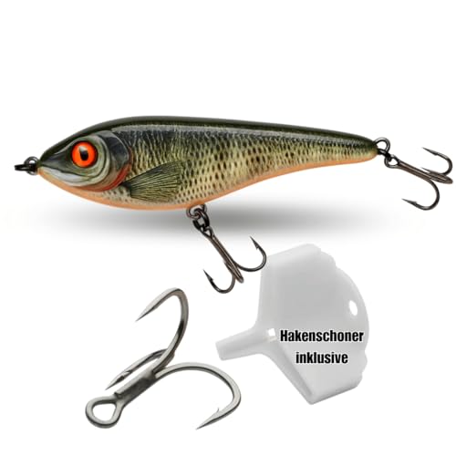 ELBFANG Jerkbaits 9cm/21g - Hochwertige Kunstköder für Hecht, Barsch und Zander - Perfekte Balance, verführerischer Lauf, unwiderstehliches Design