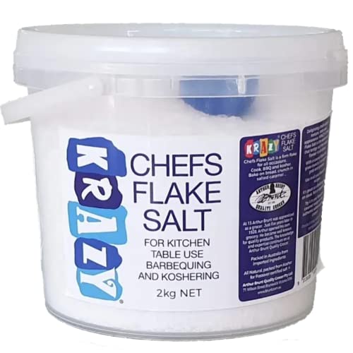 KRAZY Chefs Flake Kosher Salt 2kg – Restaurant grade