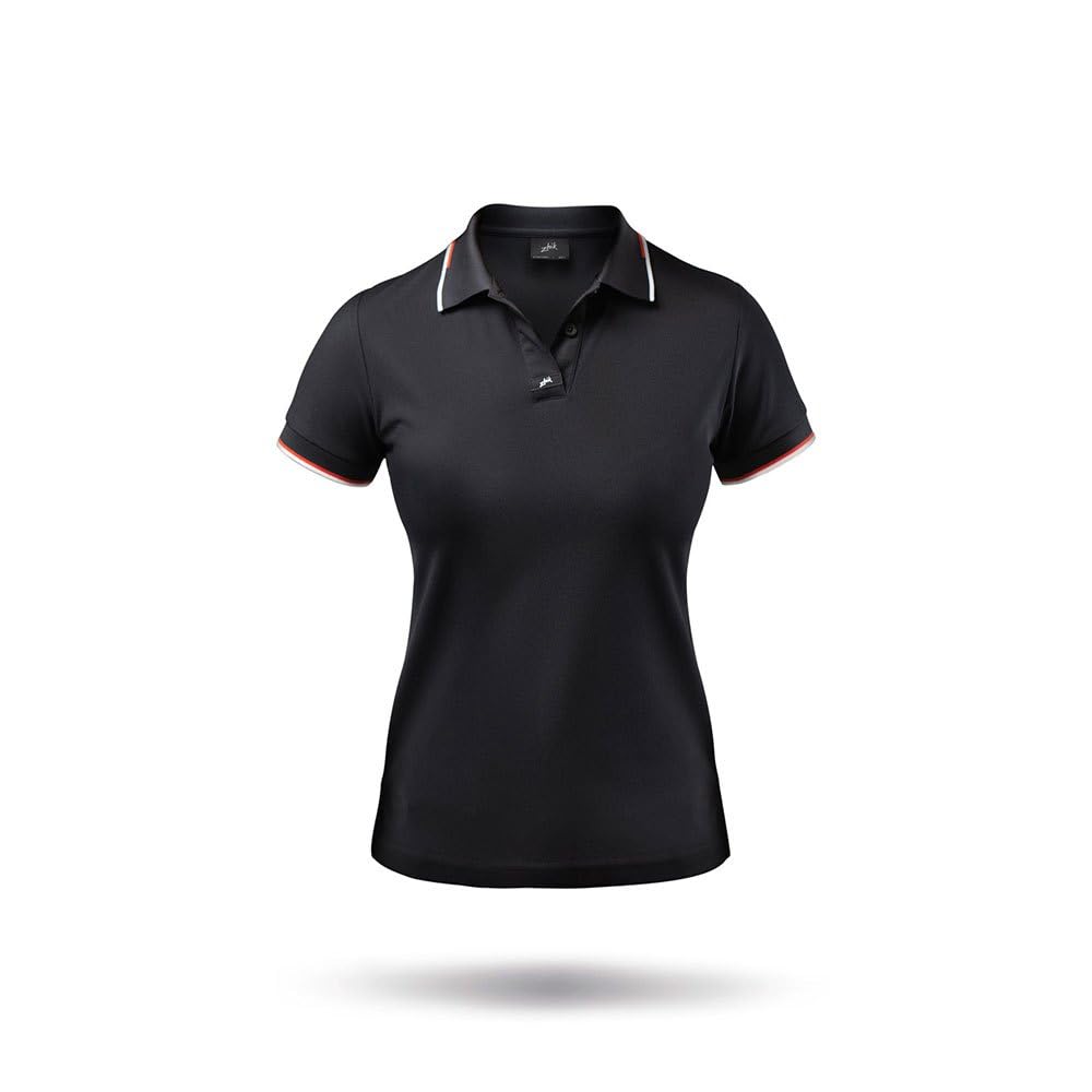 DISMARINA PLASTIMO Other Nuevo 2024-Tech Polo S/S BLK w-S 71483, Multicoloured, One Size