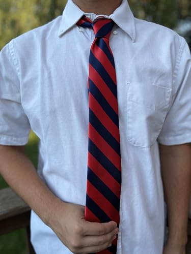 Image of tiemart Men's Striped Tie Standard Length