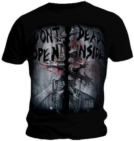Official T Shirt THE WALKING DEAD Don't Open Dead Inside Zombies XXL